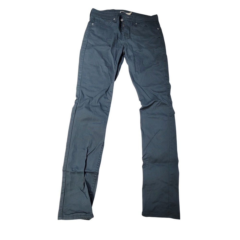 Levi Strauss Co 711 Skinny Jeans Charcoal Gray Womens Size 28